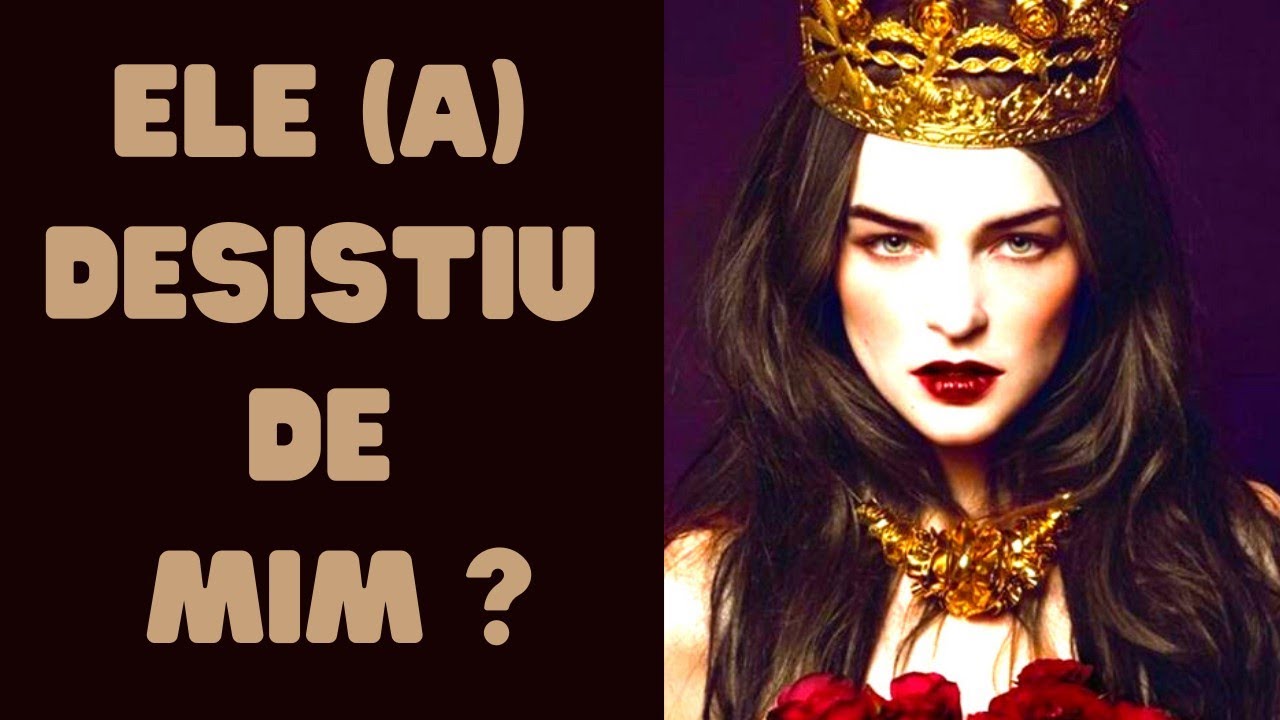 Tarot - Ele (a) desistiu de mim? Por que ele (a) não fala mais comigo? O que houve?