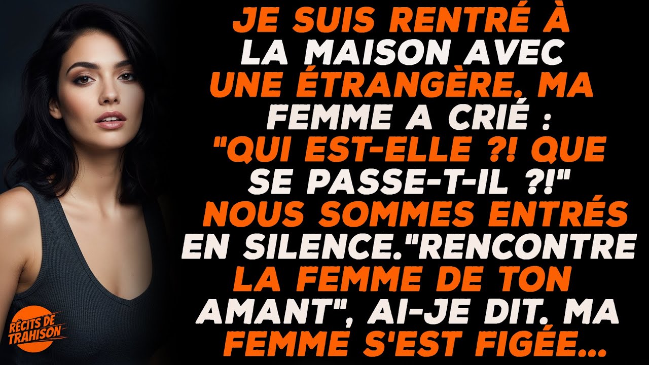 Ma Femme A Hurlé Quand J'ai Ramené Une Femme. Elle Est Devenue Silencieuse En Apprenant Son Identité