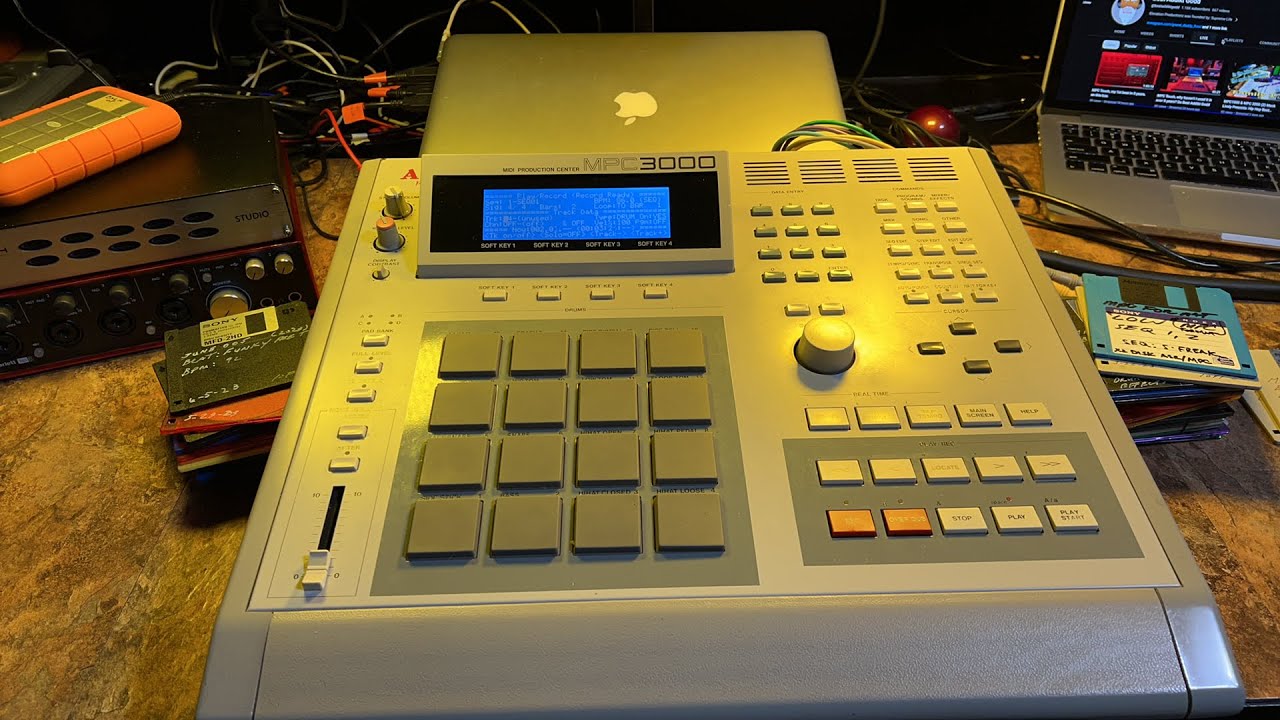 MPC 3000 is my weapon of choice, i love hardware. August 12, 2023