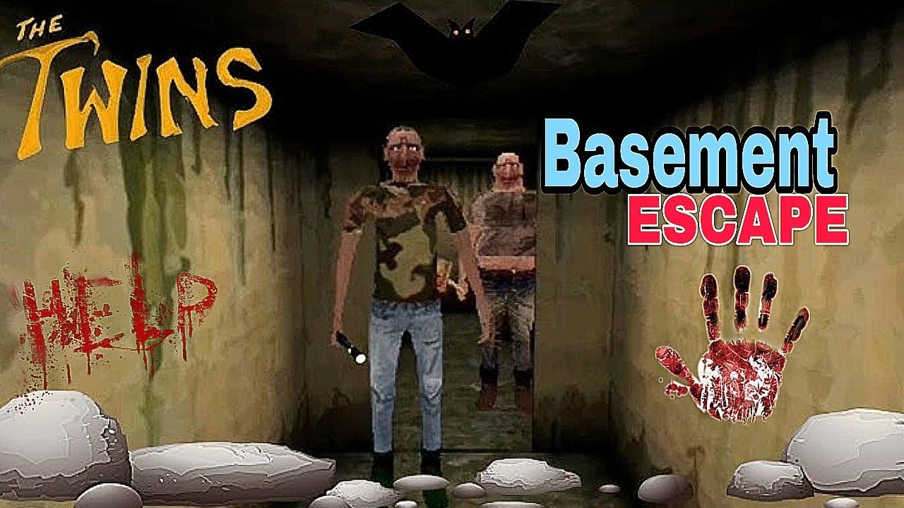 The Twins Horror game Basement Escape | Full Detailed Gameplay 😢