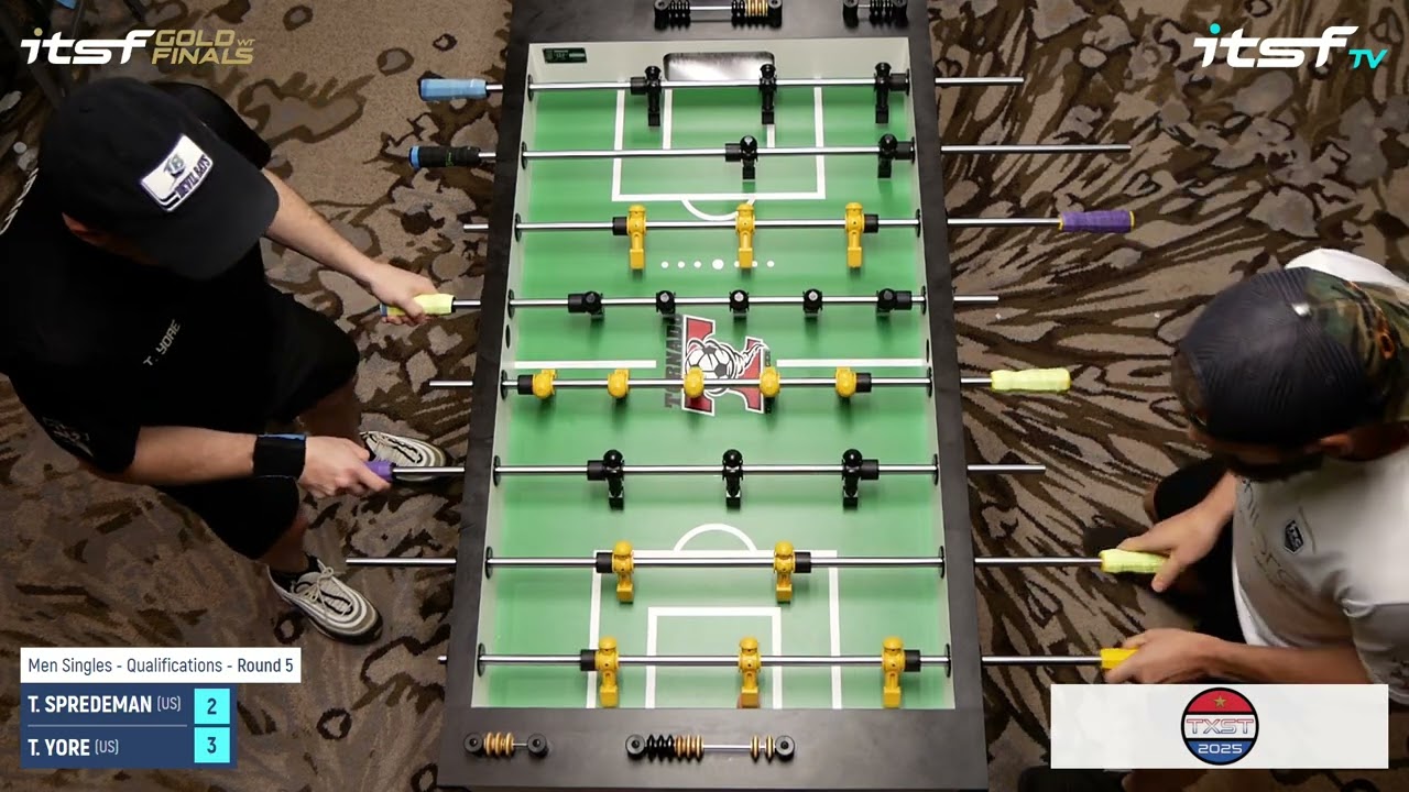 T. Spredeman vs T. Yore - Men Singles - Round 5 - ITSF ITSF Gold Finals