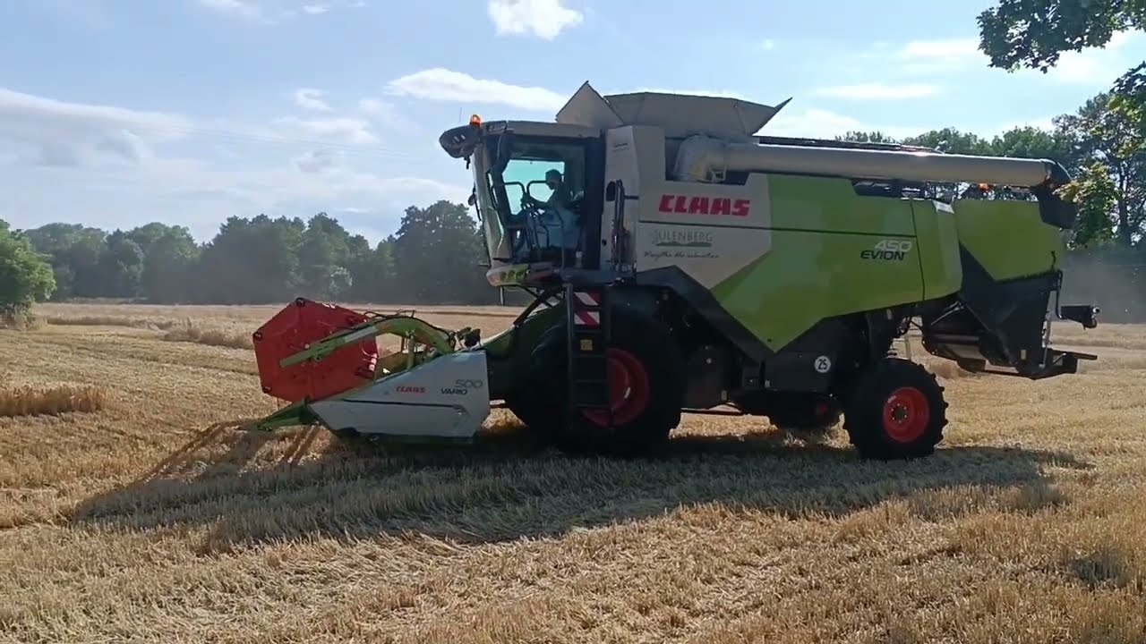 Żniwa 2025 z CLAAS EVION