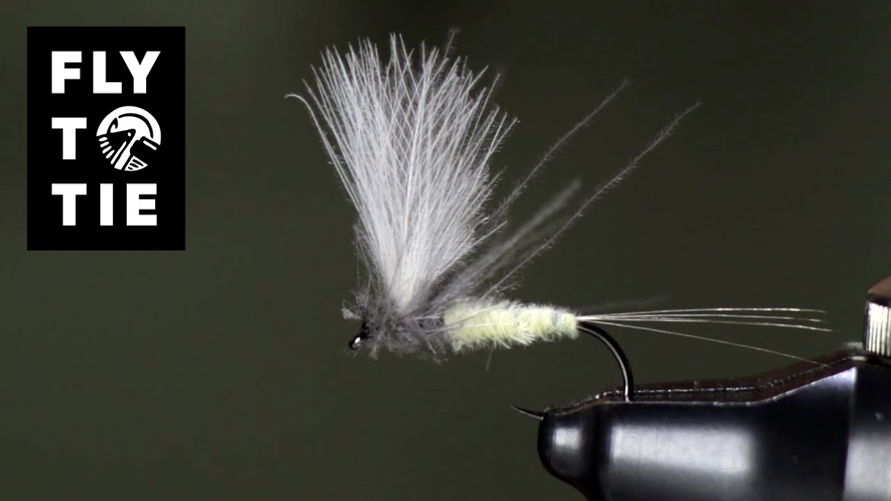CDC Mayfly Dry Fly | FlyToTie Fly Tying
