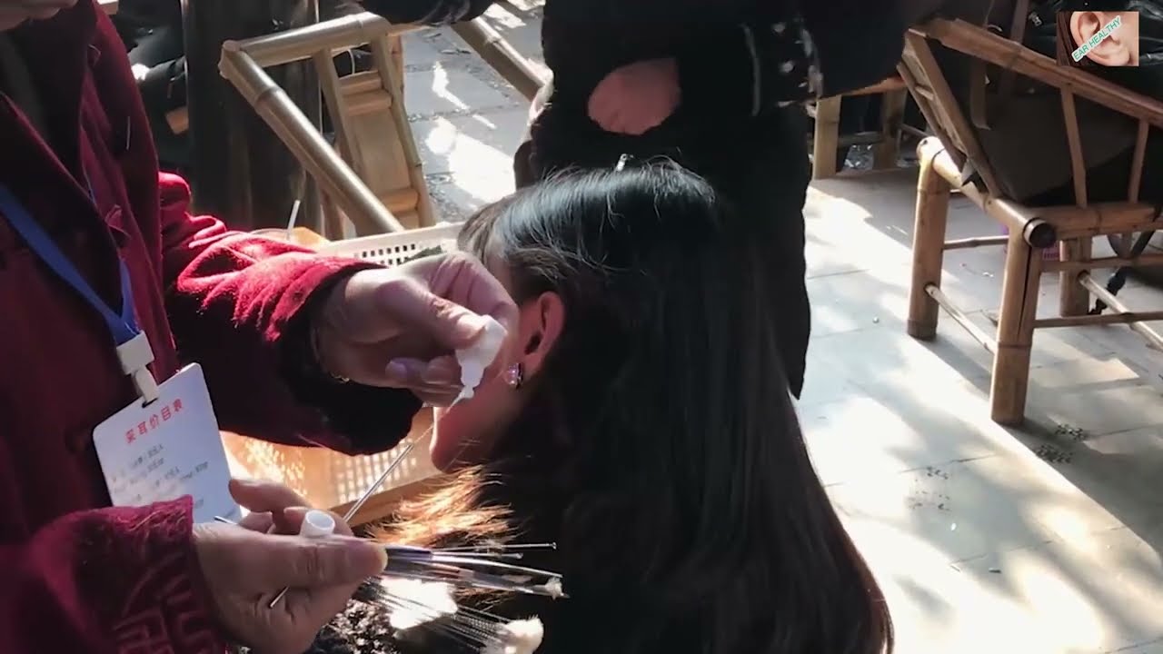 Qingyang, People's Park Chengdu| 成都 人民公园  EAR CLEANING 採耳 ASMR