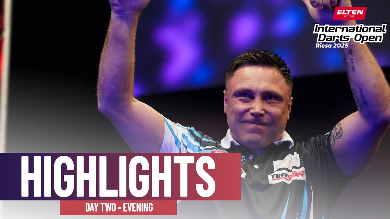 TOP TIER IN RIESA! | Day Two Evening Highlights | 2025 International Darts Open