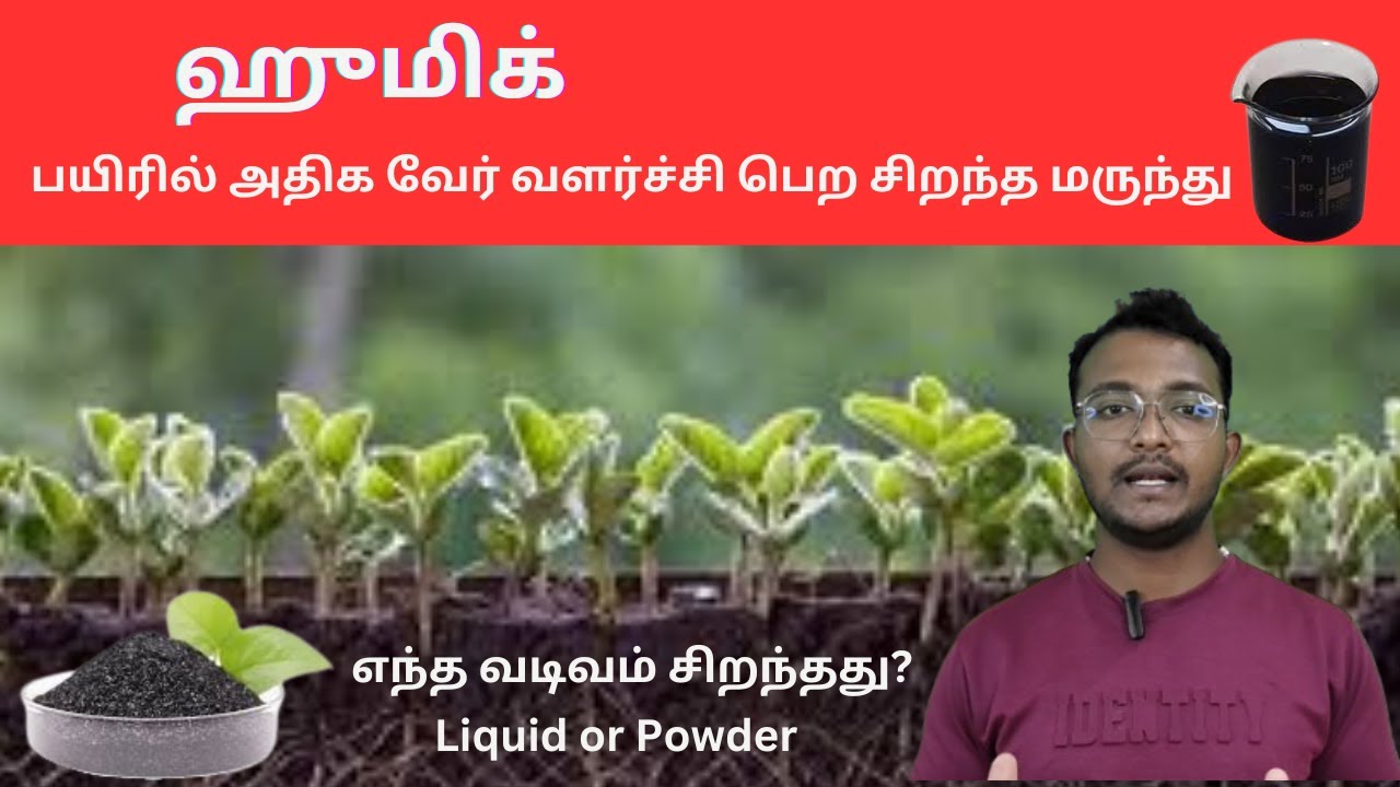 ஹியூமிக் அமிலம் - அறிந்து கொள்வோம் 🌳Humic Acid in Tamil | Take it Easy #humicpowder #humic