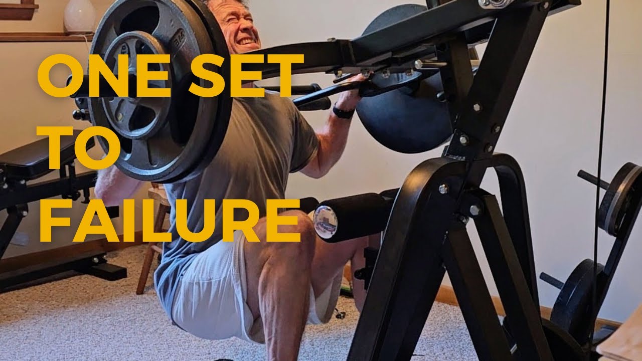 Powertec HIT leg Workout Only 4 sets!