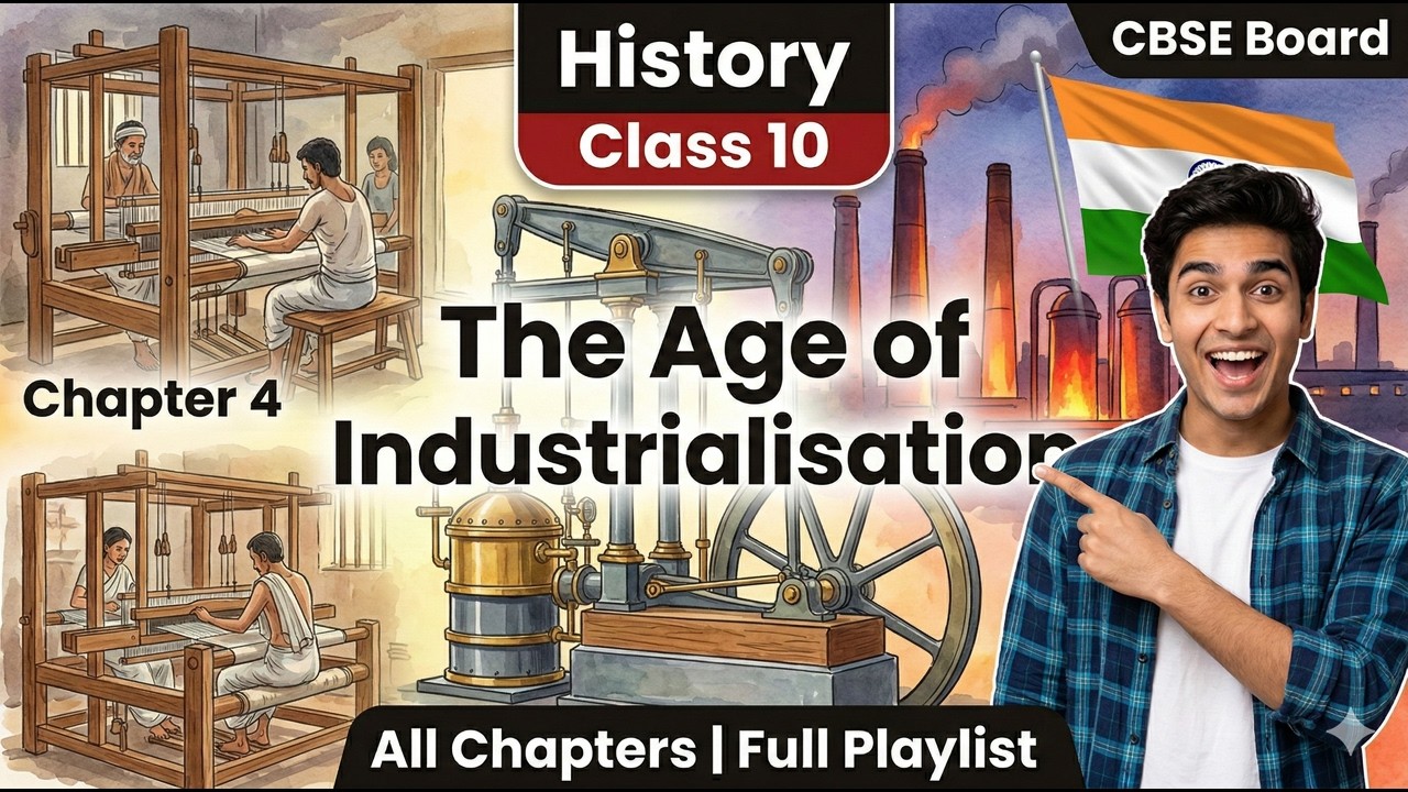 The Age of Industrialization Full Chapter | Industrial Revolution | One Shot | Class 10 History CBSE