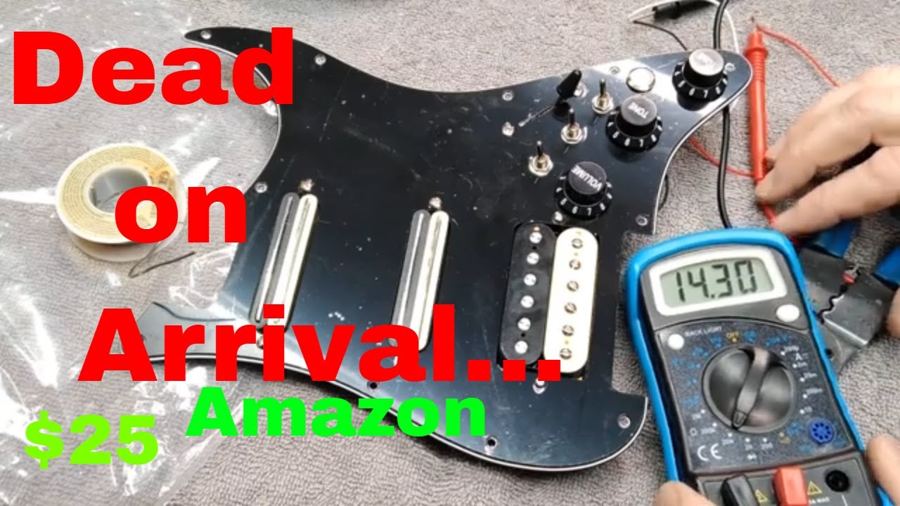 Cheap Amazon Loaded Pickguard Saphue