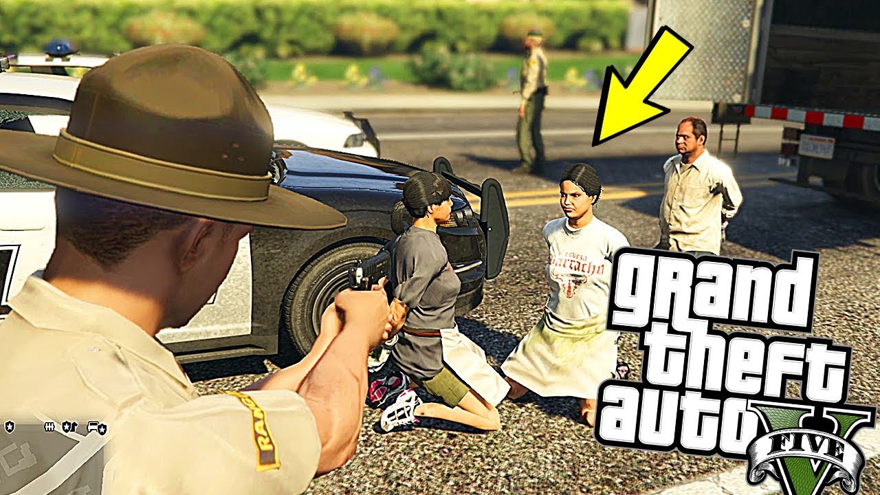 ЗАЛАВЯМЕ НЕЛЕГАЛНИ ИМИГРАНТИ! - GTA 5