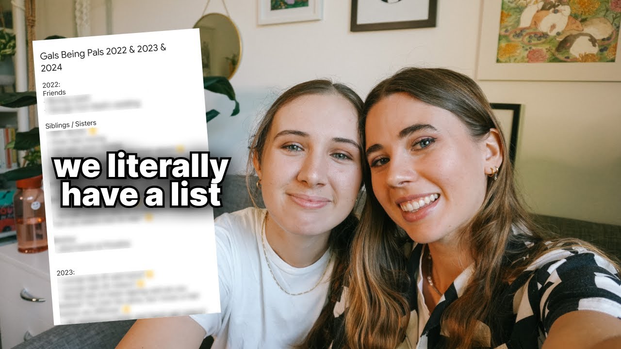 A Masterdoc: All the people who thought we were sisters