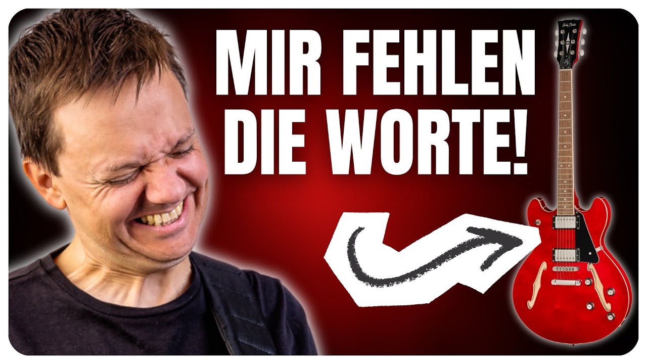 Bei DIESER Gitarre sehe ich rot! 😡 | Harley Benton HB35