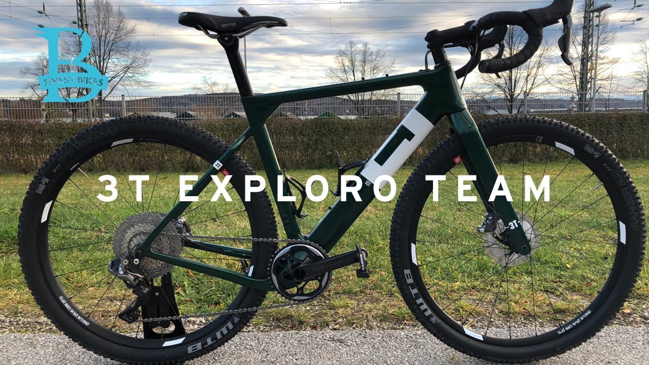 Gravelbike - 3T Exploro FM Team Force Green - Walkaround