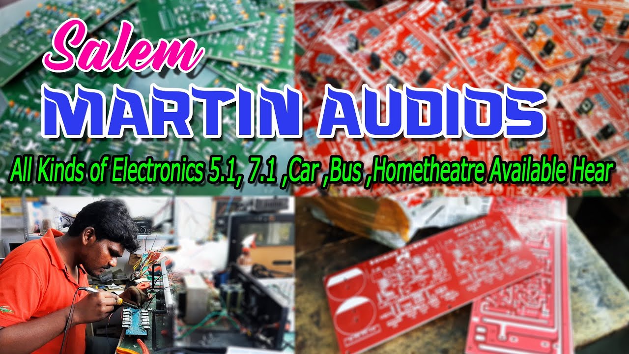 Martin Audios | Martin Audios Salem | Martin Audio Boards | 5.1 Audio Board | Audio Speaker | Board