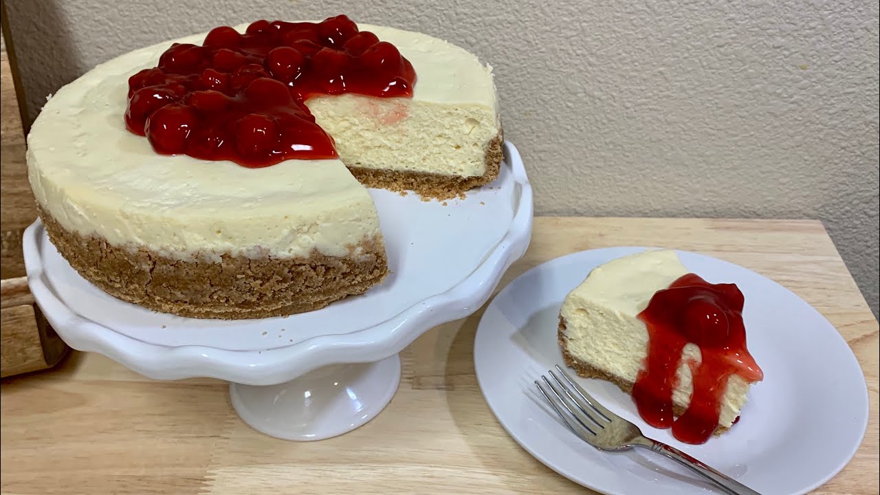 Delicioso Pay De Queso  En La Instant Pot (Cheesecake)