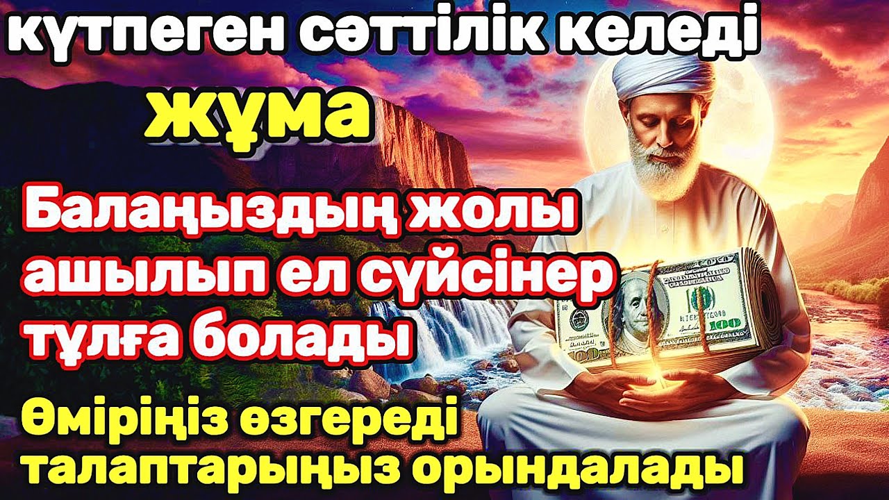 Өте күшті дұға жұма | сіздің өміріңіз әрқашан сәттілікке толы болады! Балаңыздың ІСІ алға басады