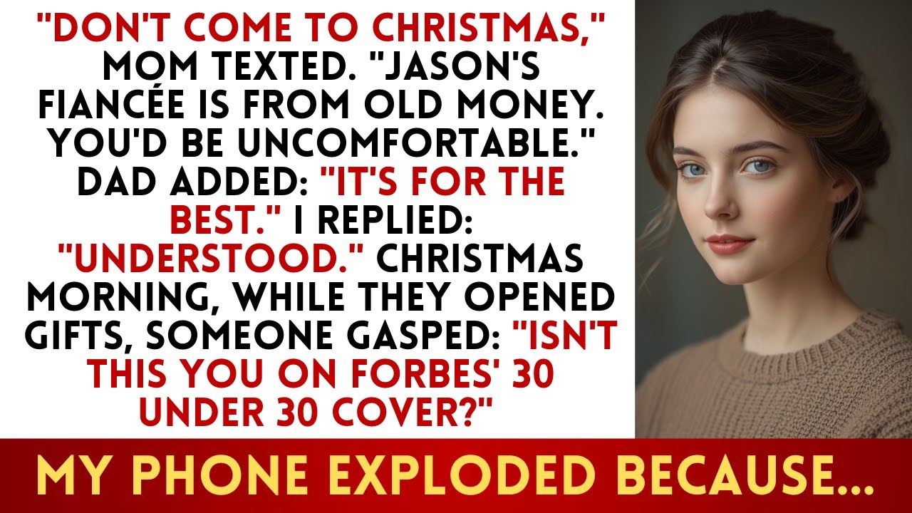 Mom Said 'Skip Christmas - You'll Embarrass Your Brother's Fiancée' - Then The Forbes Cover Dropped