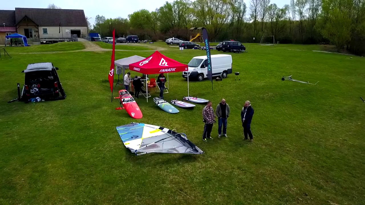 Journ&eacute;e test windsurf Duotone/Fanatic &agrave; La Grande Paroisse.
