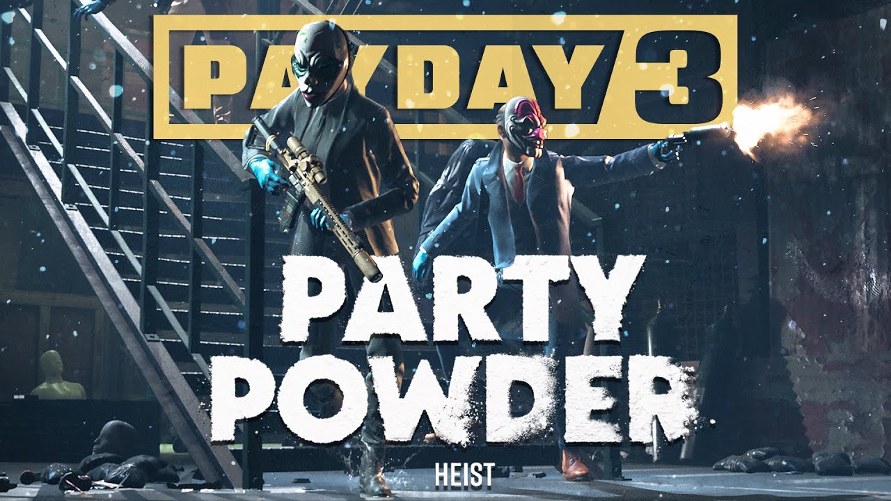 Payday 3 Update 14: The Party Powder Heist