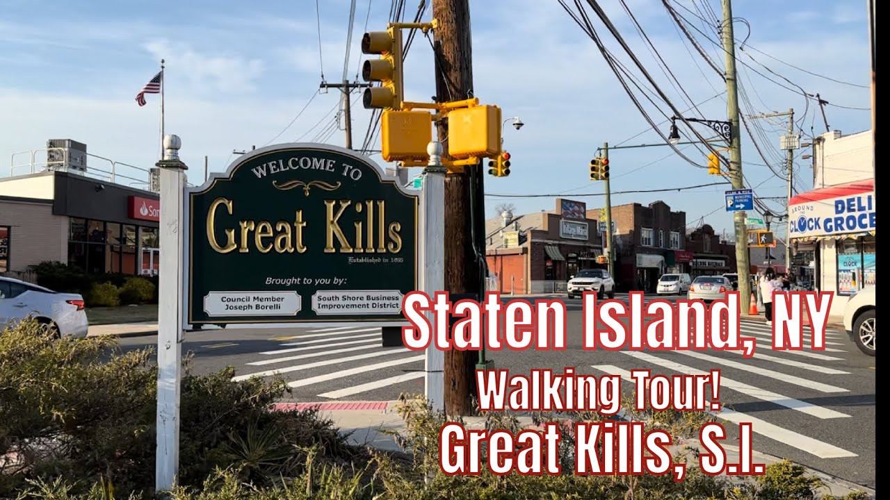 Staten Island, NY walking tour! Great Kills!