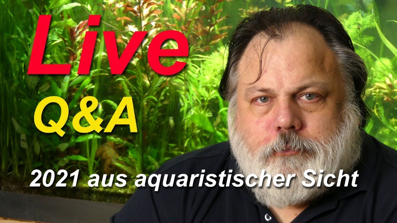 Livestream - Q&A - was wird uns 2021 aus aquaristischer Sicht bringen?
