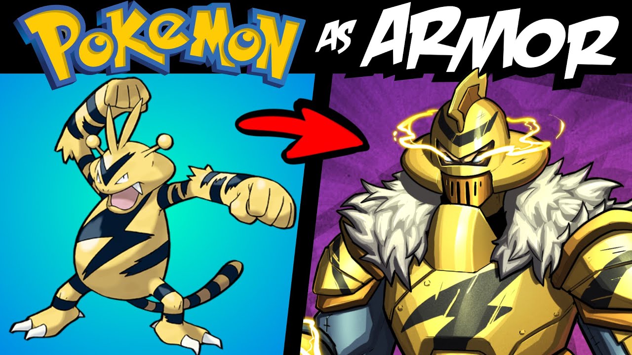 What if POKEMON Were FANTASY ARMOR?! (Lore & Speedpaint)