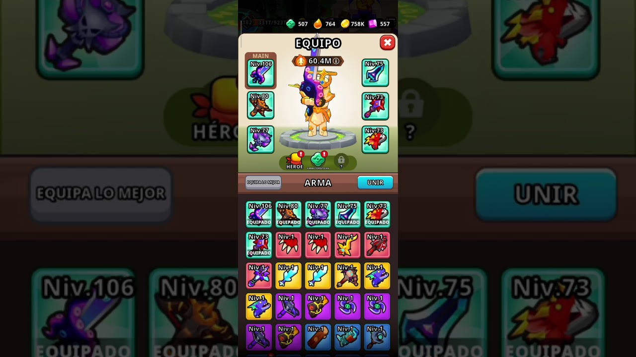 XP Hero - mato al último jefe + Nueva Etapa 