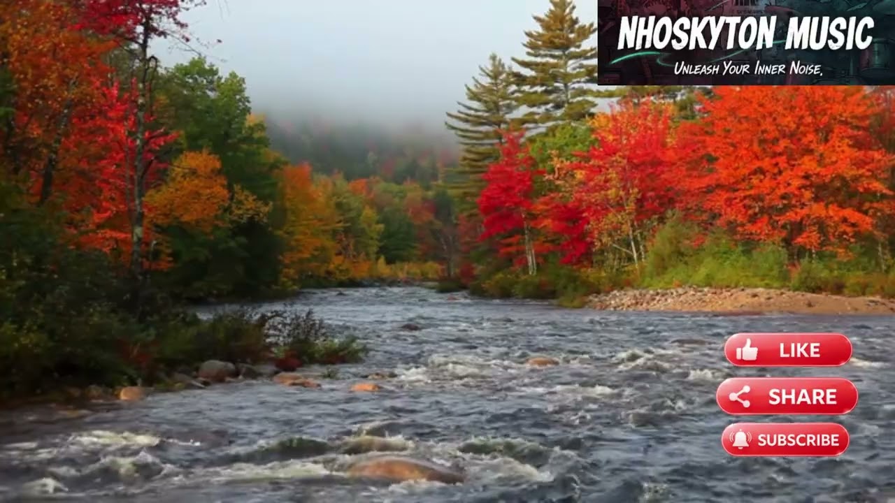 174Hz + 396Hz + 528Hz Healing Frequencies with River Sounds | Deep Sleep & Chakra Cleansing