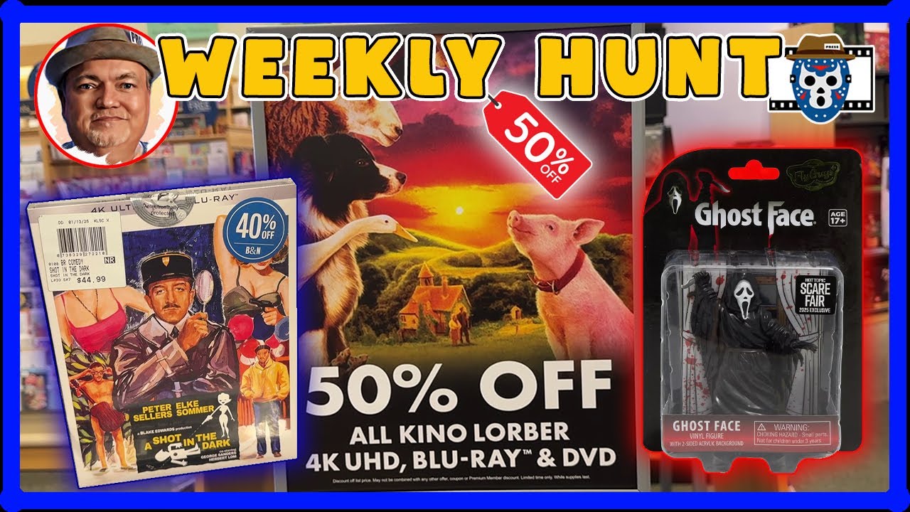 Распродажа KINO LORBER со скидкой 50% | Новые коллекционные предметы Ghostface из фильма «Крик» в...