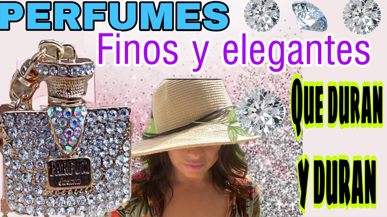 Top 5 perfumes ELEGANTES Y FINOS con duracion extrema PARA MUJER.