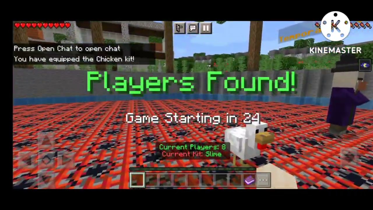 admin helping a player in tnt run🧐🤔