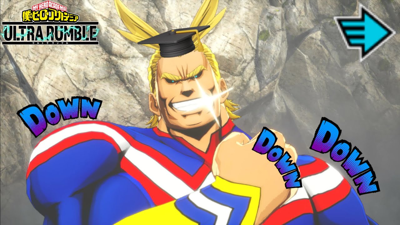 Teaching YOU How To Play Rapid All Might BETTER! | My Hero Ultra Rumble