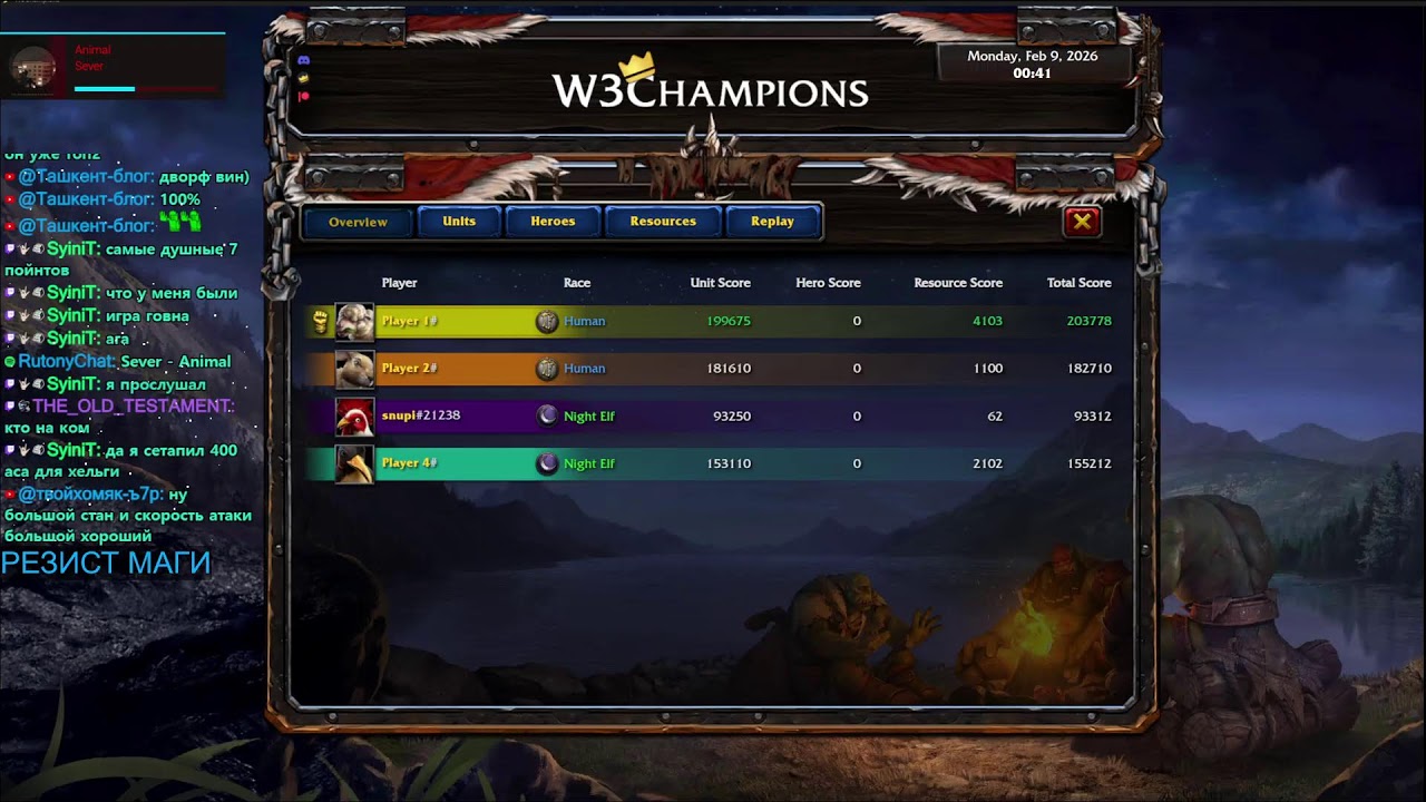 SURVIVAL CHAOS WARCRAFT 3 СТВЕЛ ПОЧИНИЛ