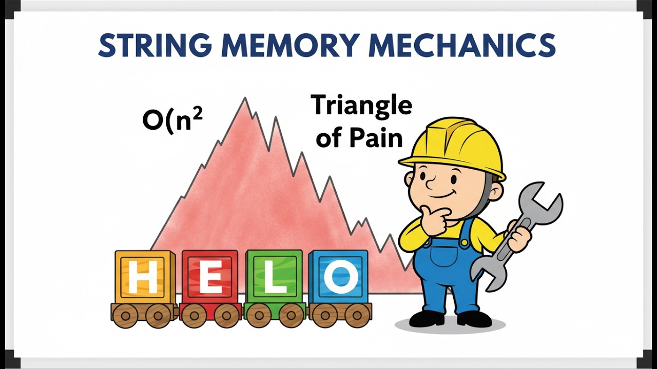 DSA | String Fundamentals: Memory Mechanics & Performance | Coding Interview Prep