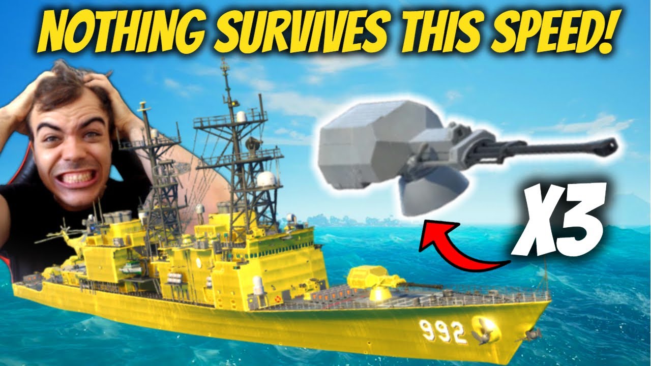 Самая быстрая пушка на современных кораблях… В 3 раза быстрее! (USS Fletcher Build)