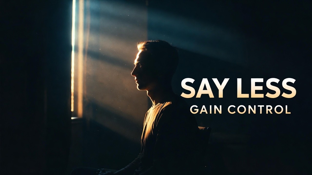 Say Less. Gain Control. (Stoic Discipline)