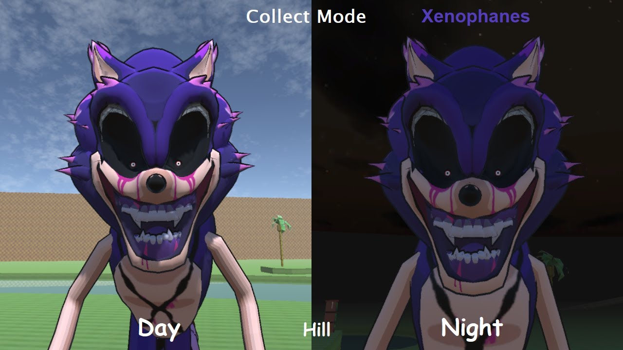 Slendytubbies 3: Re-Awakening - Collect Mode | Hill (Day, Night)