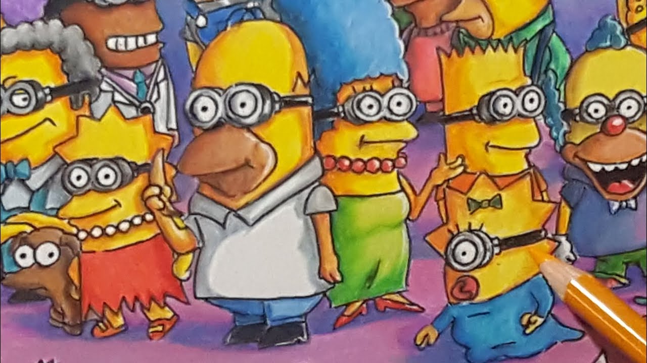 If Minions were Simpsons Characters
