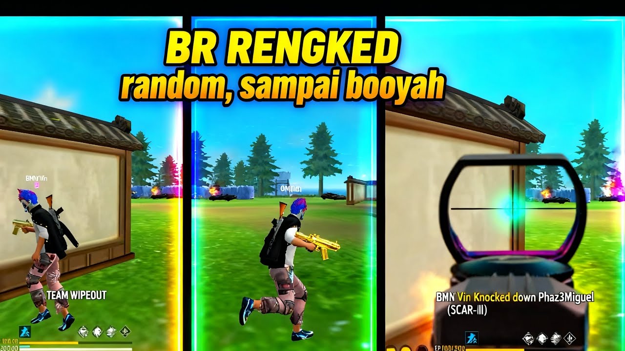 Main BR RNGKED rendom Mach sampai boyah 