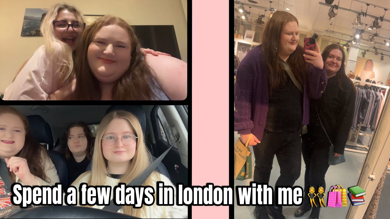 Spend a few days in London with me 👯‍♀️🛍️📚