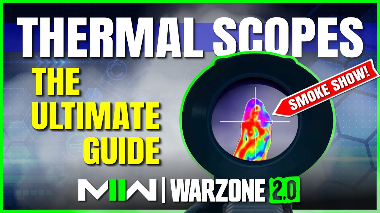 Best Thermal Scope In MW2 and Warzone 2 - Modern Warfare 2 Optic Attachment Guide