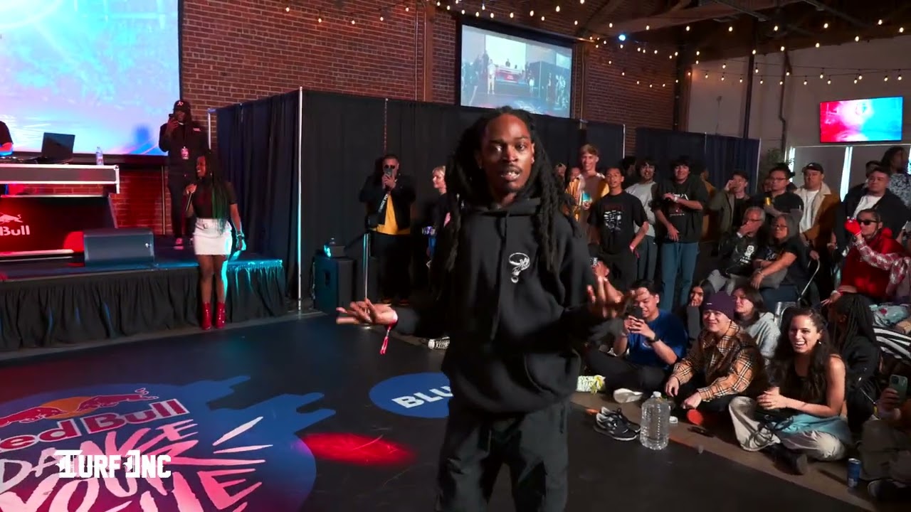 Krow vs Dopey Fresh TOP 16 TURFinc RedBull Dance Your Style Oakland #turfinc #redbulldanceyourstyle