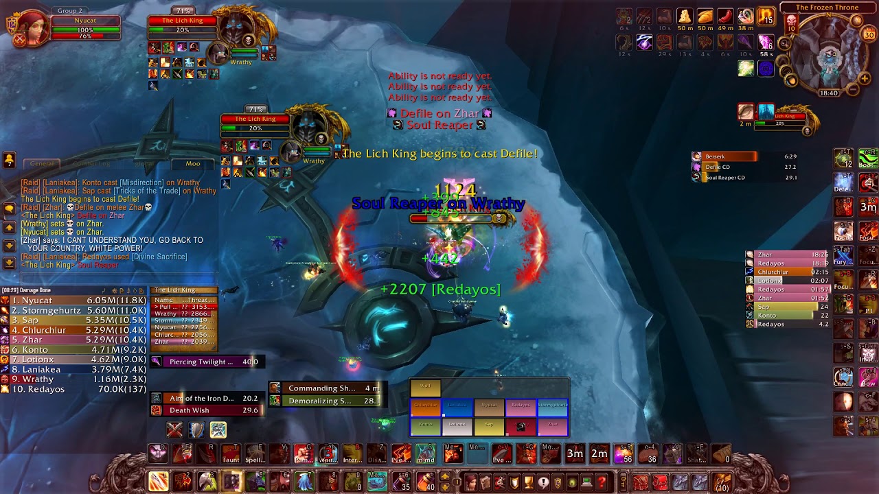 Blasters Bane - Fastest Kill on Lordaeron - Solo Tank & Solo Heal - Warmane