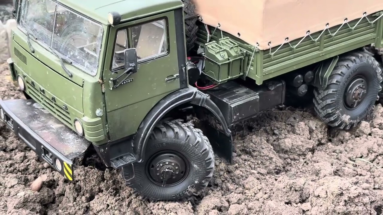 Driving Test Kamaz 43101 Cross Rc AC6