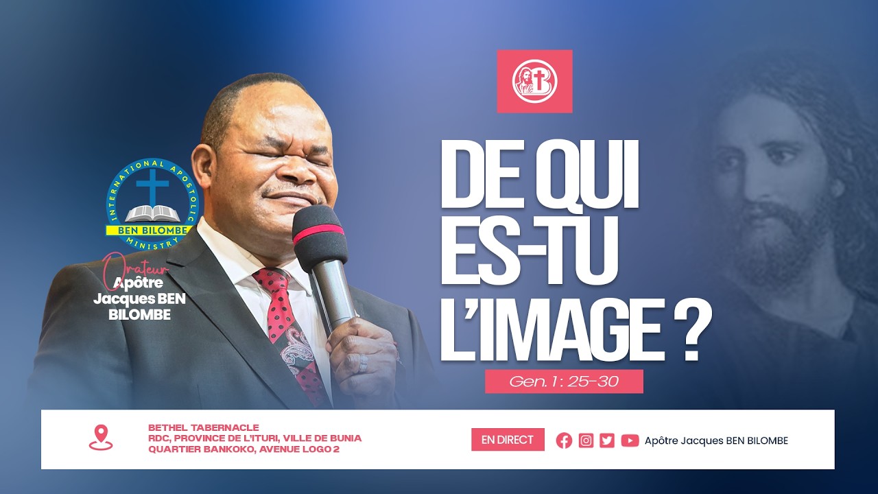 DE QUI ES-TU L'IMAGE ? SERVICE SPECIAL DU DIMANCHE 08 MARS 2026