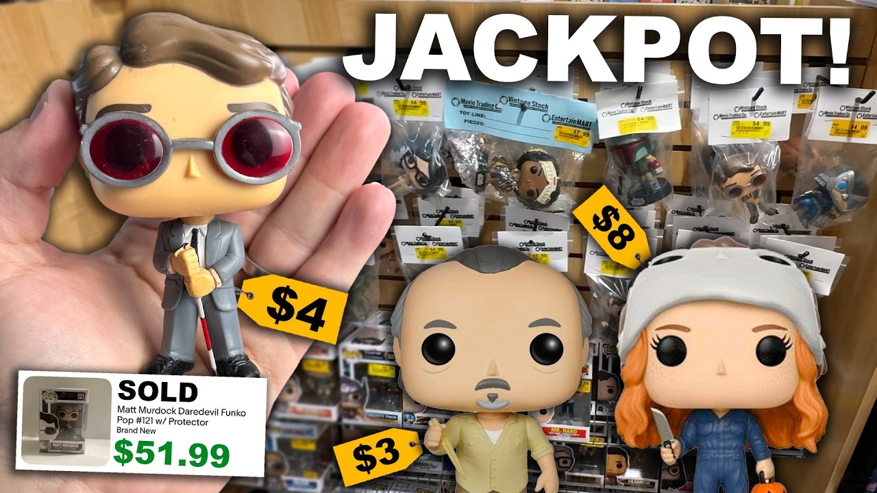Этот магазин был настоящей золотой жилой (редкие фигурки Funko Pop).
