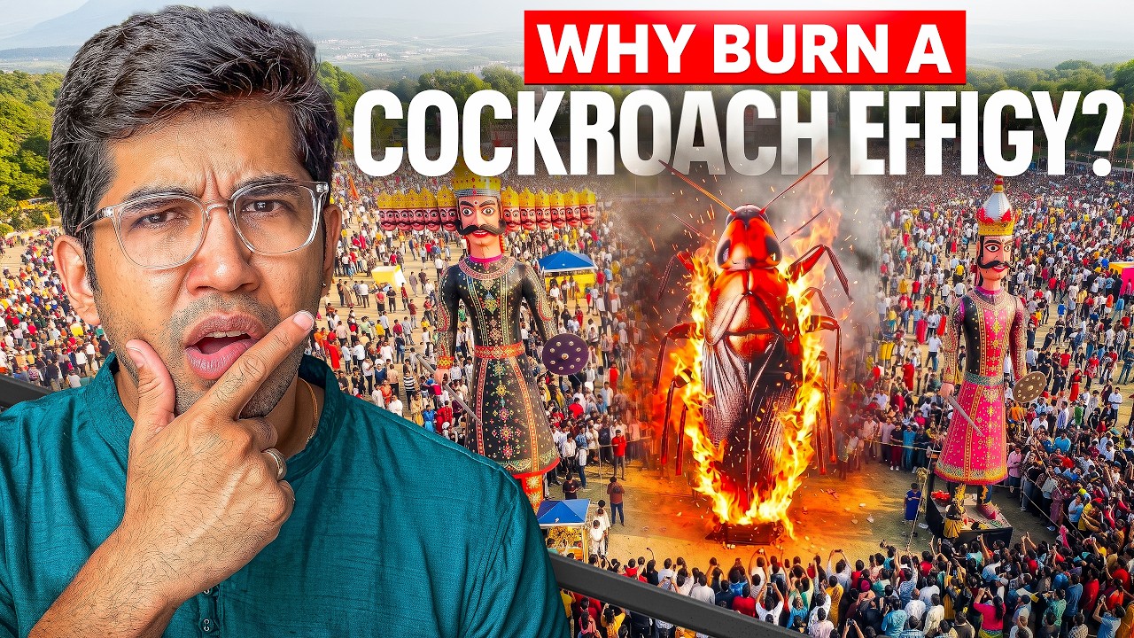 Ravan Dahan in Delhi: Why Pitampura Is Burning a 30-Ft Cockroach With Ravan