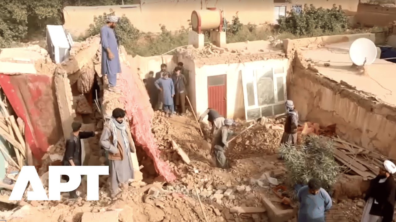 Afghans Dig Through Rubble After 6.3-Magnitude Quake Hits Mazar-e Sharif, Killing Dozens | APT