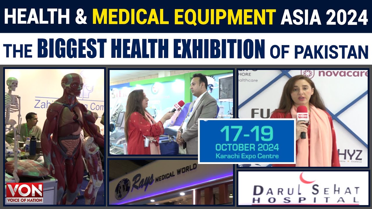 Expo Center Karachi Health Asia International Exhibition | Biggest Health Sector Event of Pakistan
