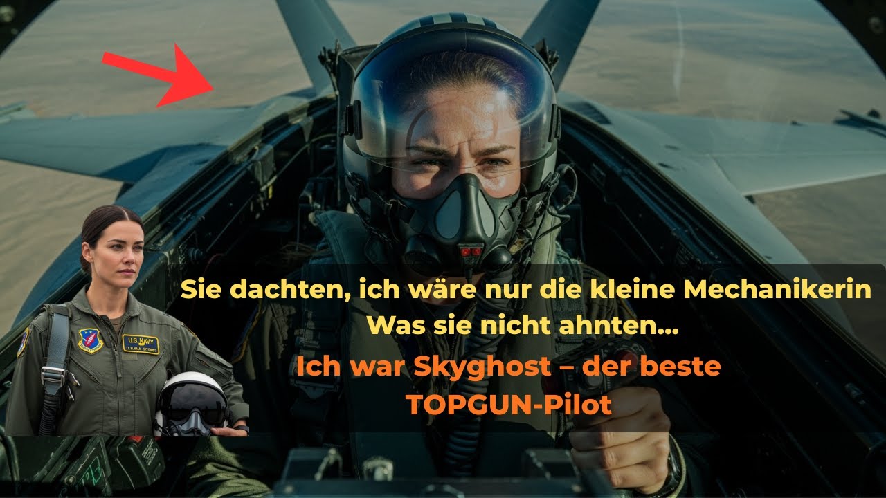 Als die Navy ihre Elite-TOPGUN-Pilotin verkündete … ahnte niemand, dass es die stille Frau war